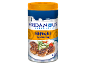 Greek style bifteki seasoning, with a plate of grilled patties and salad.