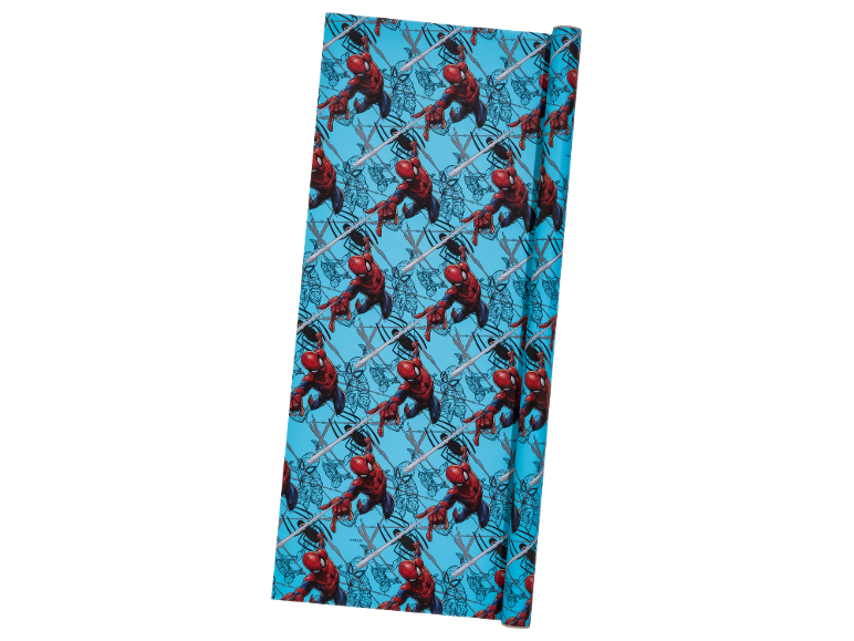 Spider-Man wrapping paper