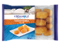 Packaging of Greek tuloumpakia in syrup, showing the dessert on a plate and in clear packaging.