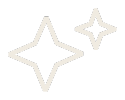Two sparkling stars on a black background.