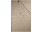 Beige pillowcase or sheet with an elegant, subtle floral pattern.