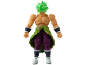 Muscular action figure with spiky green hair, purple pants, and a green leaf skirt.