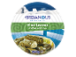 Greek style vine leaves stuffed with rice, 280g