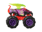 Purple monster truck with green wings and „Dragonzer“ text.