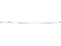 LED light chain with hanging light points on a black background.