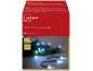 Livarno 50 LED string lights with cool white light and battery operation.
