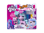 Creative set with a unicorn figure and felt-tip pens for coloring