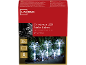 Livarno Christmas LED snowflake stake lights, 5-pack.