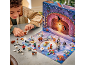 Child playing with a Star Wars themed toy advent calendar.