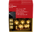 Livarno Christmas LED stake lights with stars, 5-pack, warm white light, 36 cm high.
