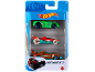 Pack of three toy cars: a green, a red, and a copper-colored car.