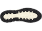 Shoe sole with black and cream tread pattern