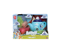 Bluey tea set for kids with teapot, cups, and accessories, suitable for ages 2+.