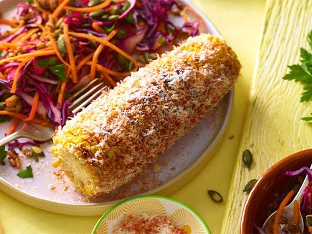 BBQ Glazed Corn On The Cob