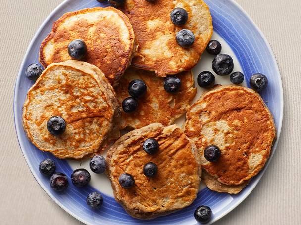 Fruity Blueberry Pancakes