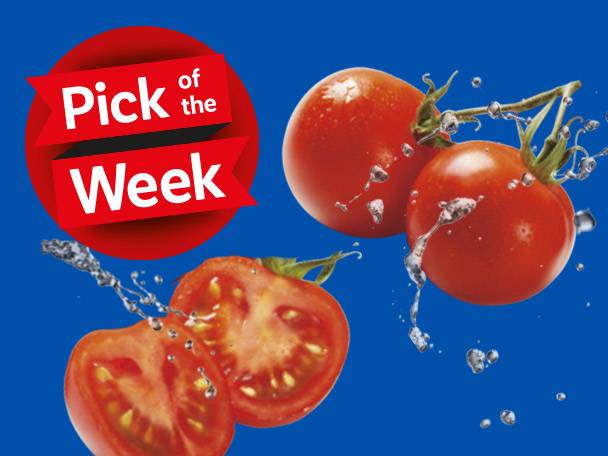 Fresh, juicy tomatoes, Pick of the Week.