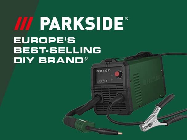 Parkside PMDS 130 B2 welding machine, Europe's best-selling DIY brand.