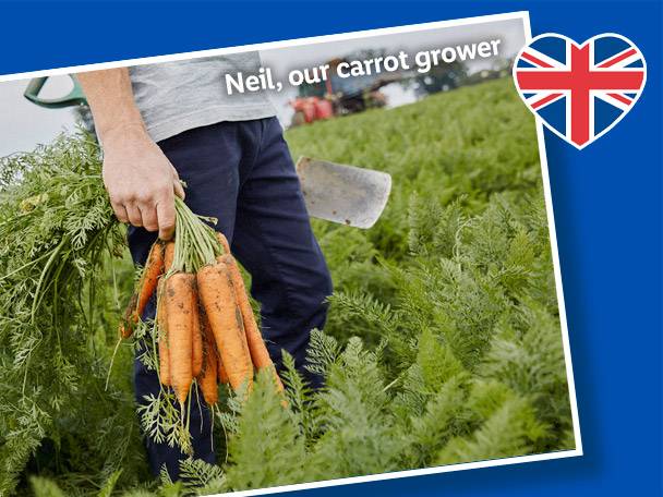Big On Fresh British Carrots