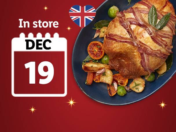 Christmas hams and turkeys