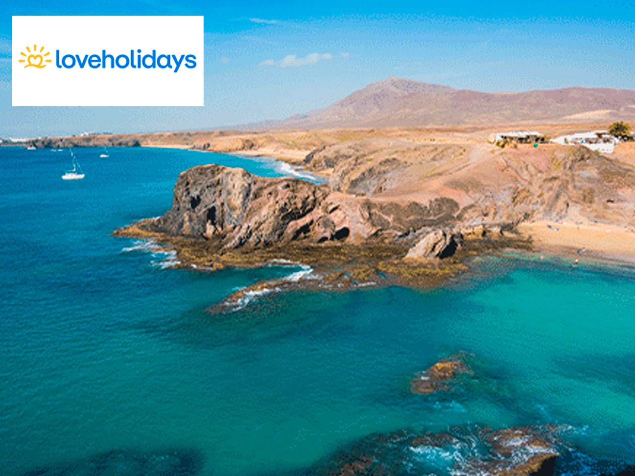 Win a 4 star 7 night holiday for 2 to Lanzarote¹