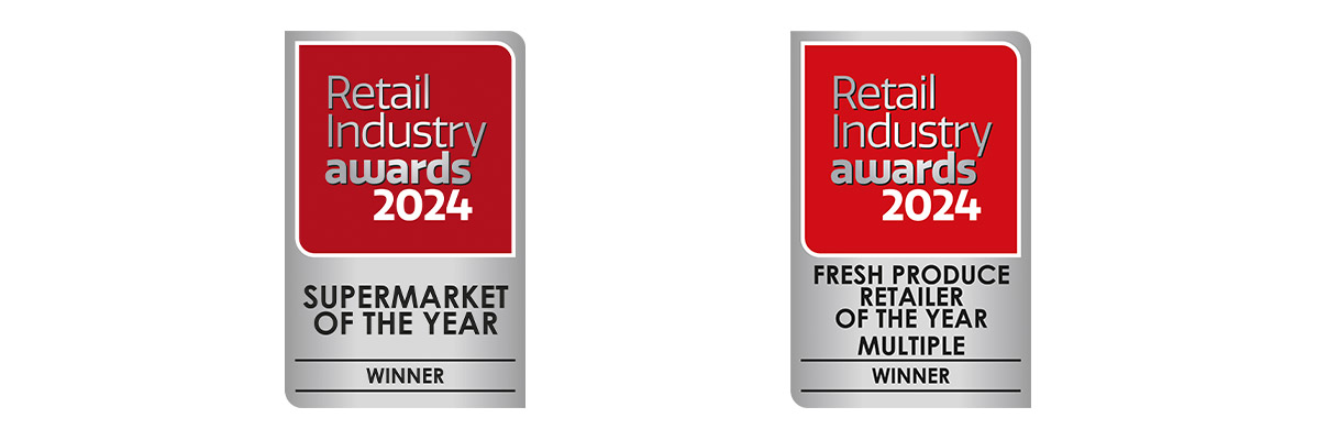 Retail Industry Awards 2024: Supermarket & Fresh Produce Retailer of the Year.
