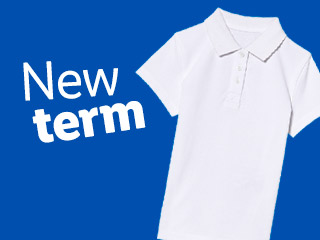 school uniform and stationery for a new term.