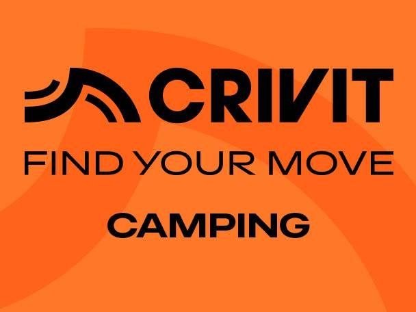 Crivit camping gear: Find your move.
